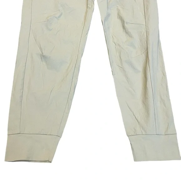 ATHLETA TREKKIE NORTH HIGH RISE JOGGER PANTS LIGHT KHAKI SIZE 6 - Picture 3 of 14